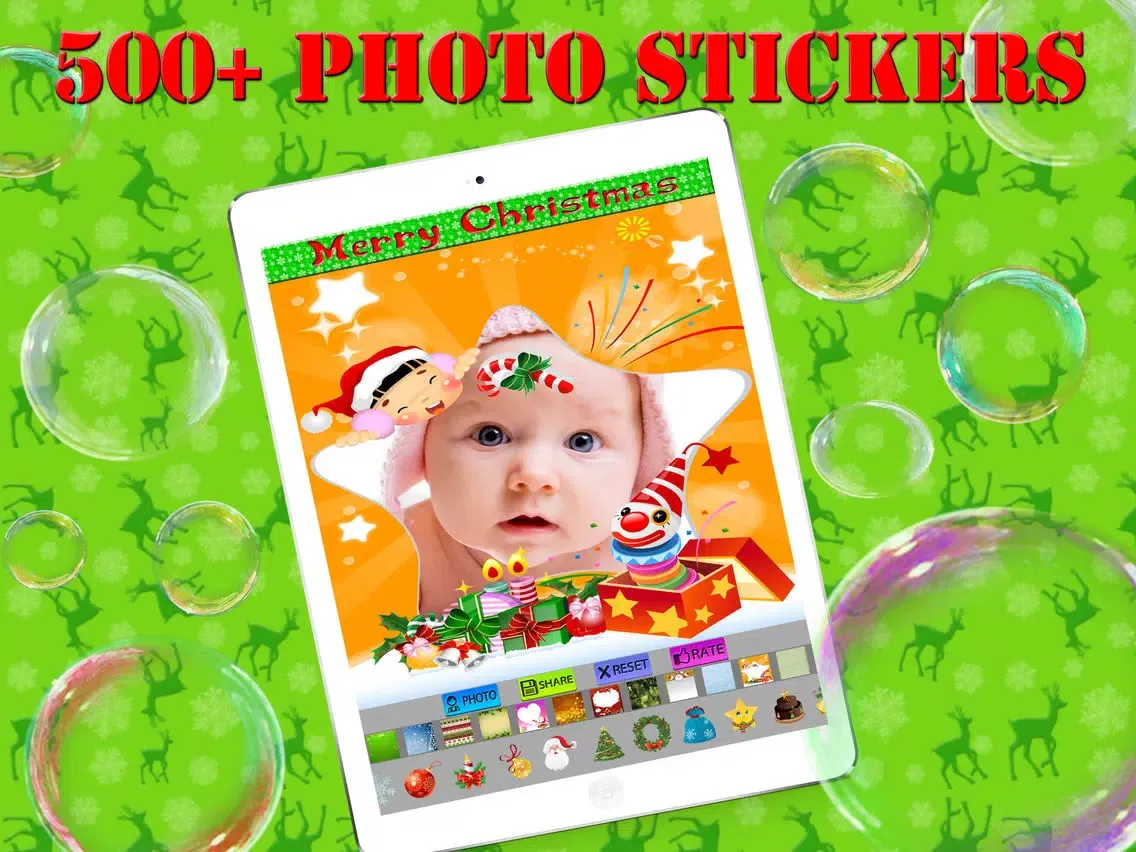 Скриншоты Lovely Xmas Frames (HD) iPad 