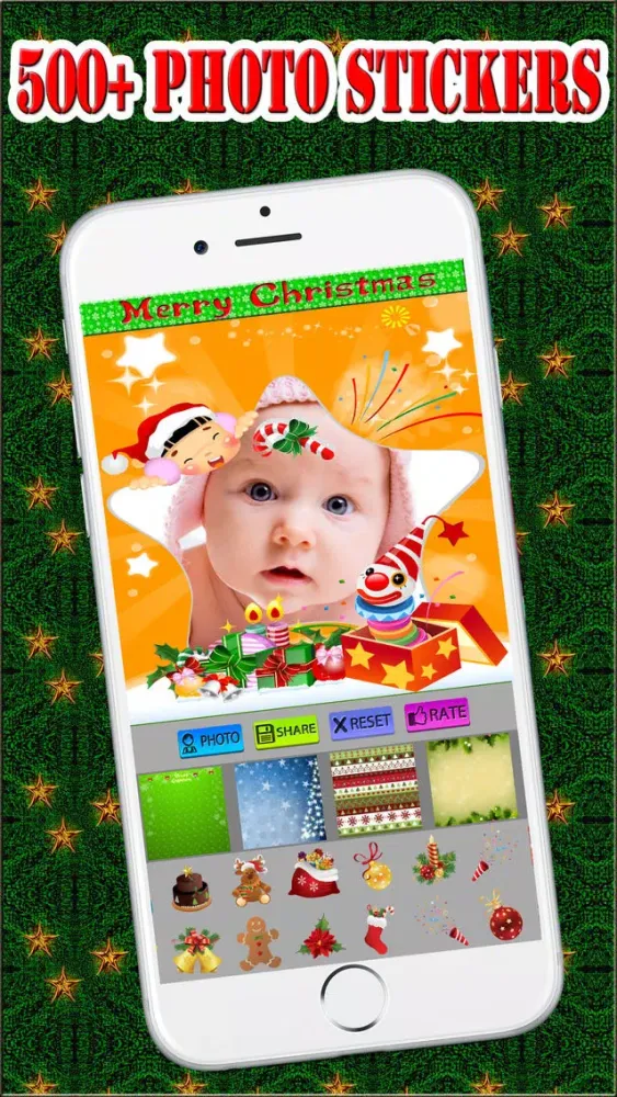 Скриншоты Lovely Xmas Frames (HD)