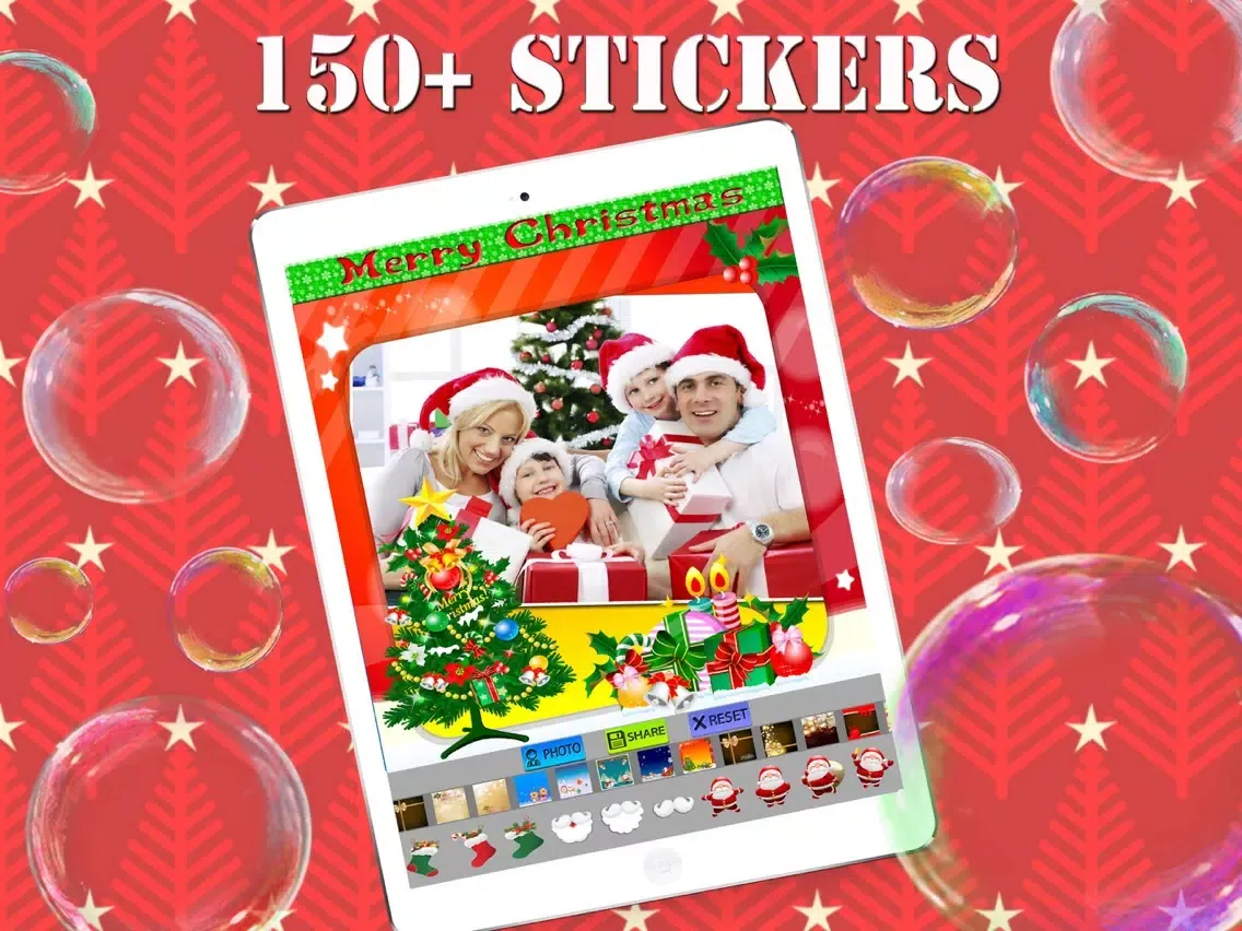 Capturas de pantalla de Xmas Photo Frames and Wallpapers iPad 