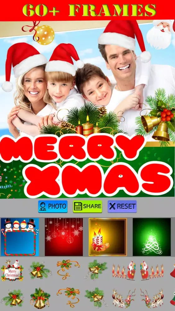 Capturas de pantalla de Xmas Photo Frames and Wallpapers