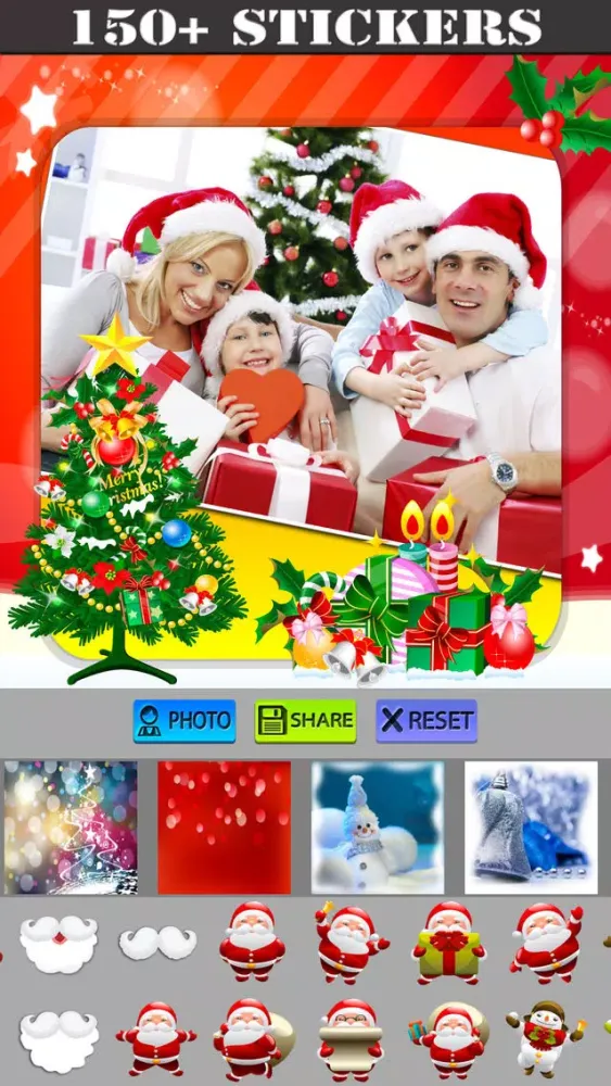 Capturas de pantalla de Xmas Photo Frames and Wallpapers