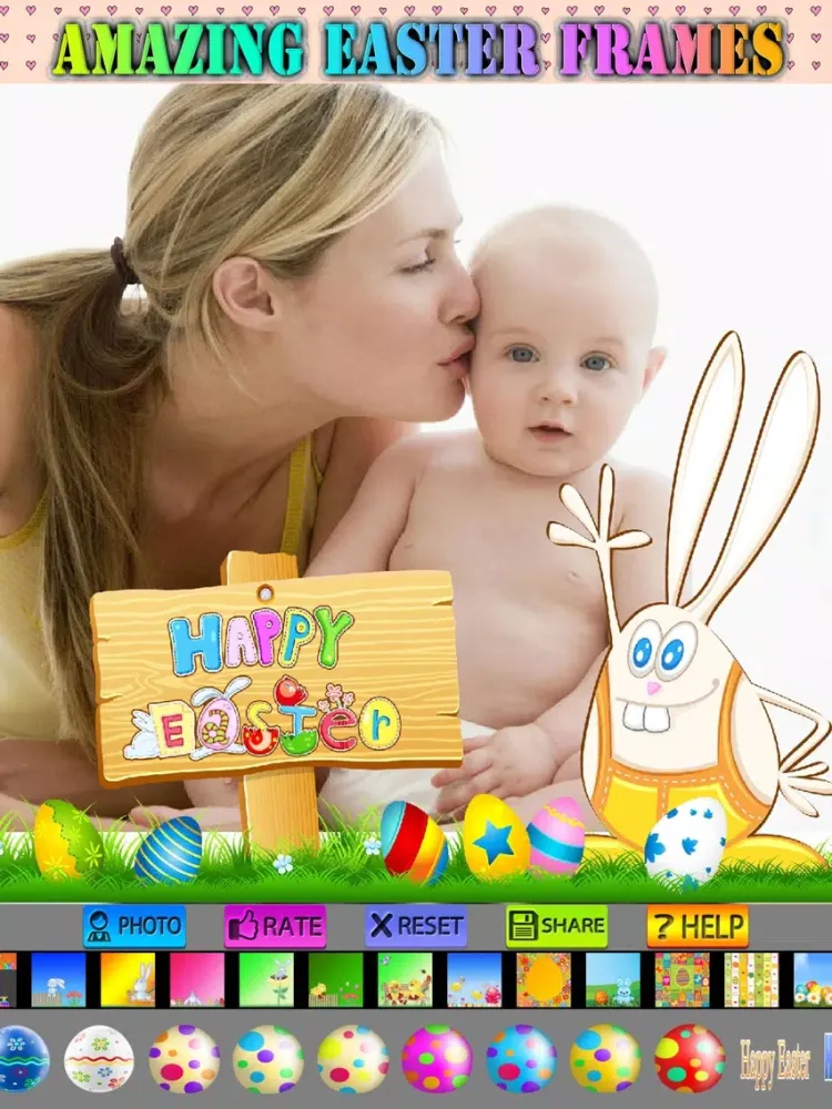 Easter Photo Frames and Collage iPad  Screenshots