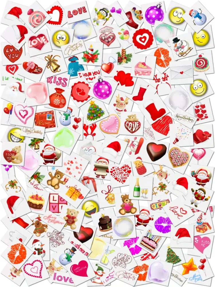 Capturas de tela do Christmas Photo Stickers and Frames iPad 