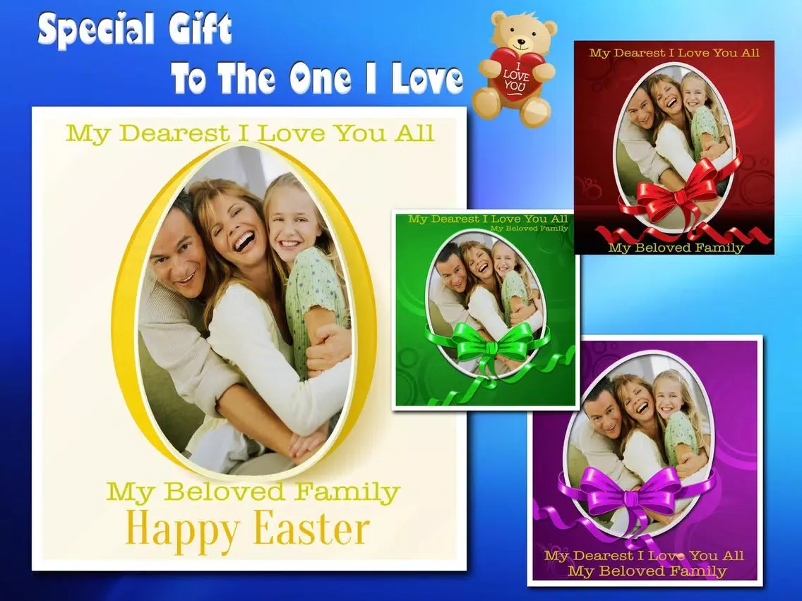 تصاویر Easter Picture Frames Stickers iPad 