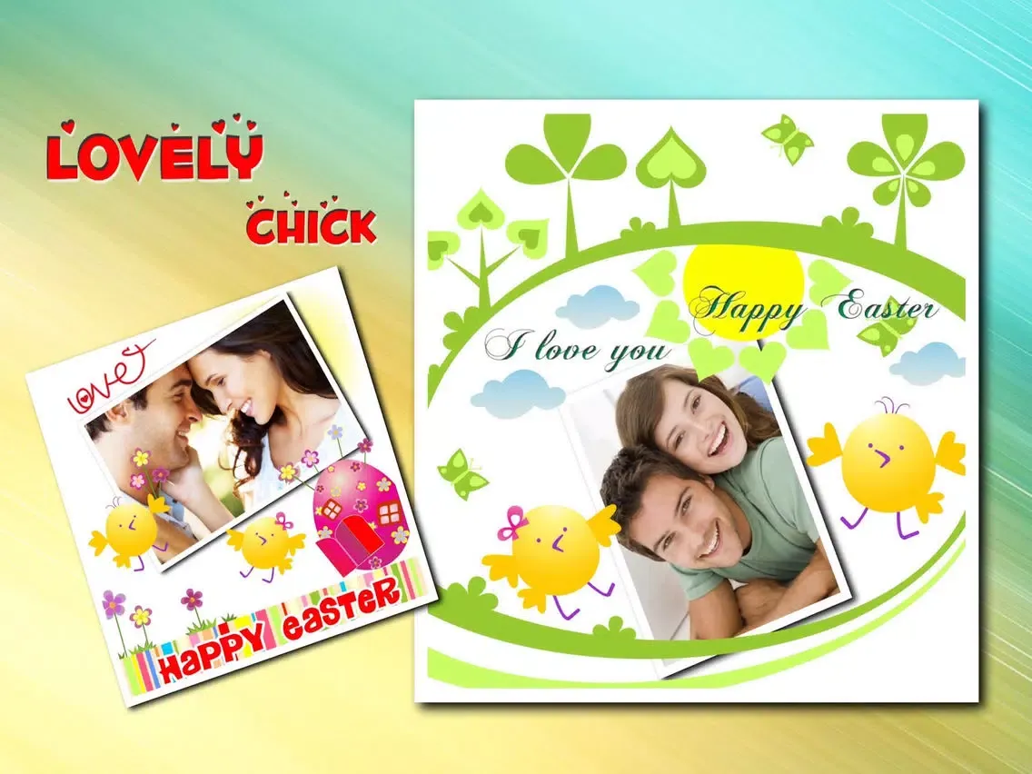 تصاویر Easter Picture Frames Stickers iPad 