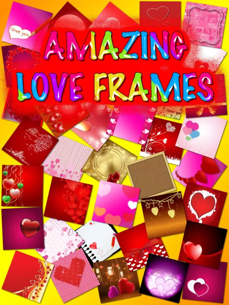 Captures d'écran de Sweet Love Frames Pro iPad 