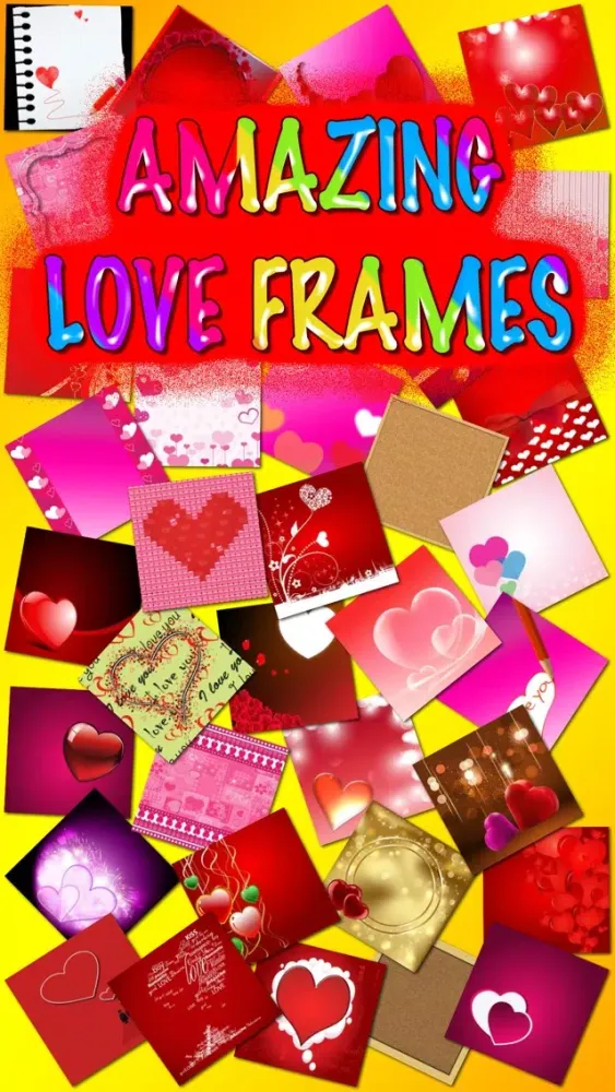 Captures d'écran de Sweet Love Frames Pro