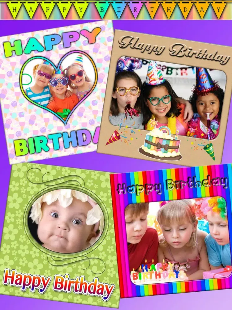 Zrzuty ekranu Happy Birthday Photo Frames and Styles iPad 