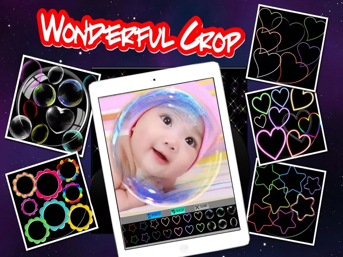 Tangkapan layar Amazing Photo Frame and Style iPad 