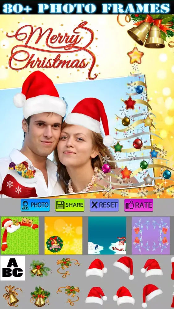 Xmas Frames Pack plus Stickers سکرین شاٹس