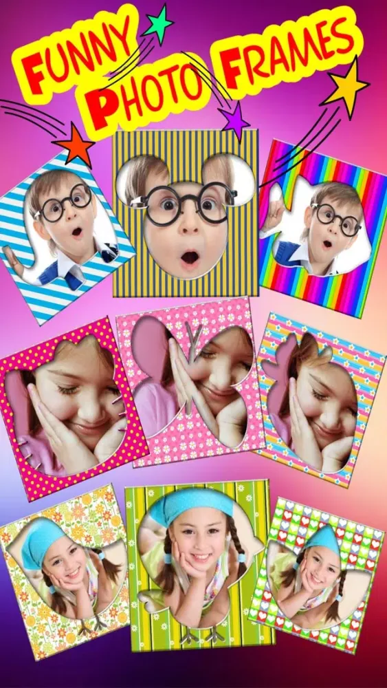 Tangkapan skrin Kid Photo Frames :)