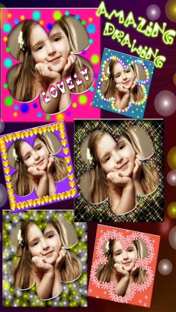 Tangkapan skrin Kid Photo Frames :)