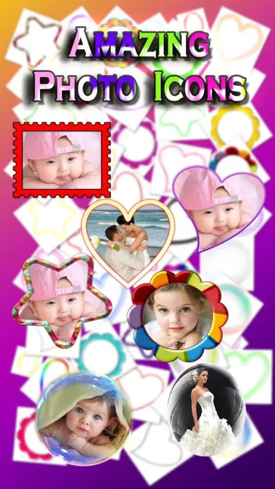 Tangkapan skrin Kid Photo Frames :)