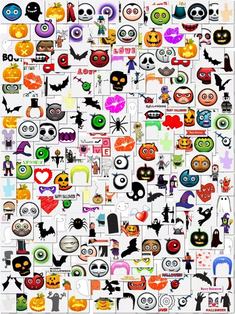 Halloween Photo Frames and Costumes Pro iPad 应用截图