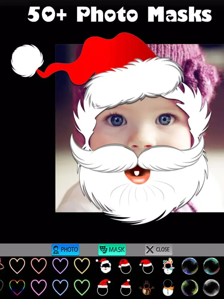 Amazing Xmas Photo Frames iPad  Screenshots