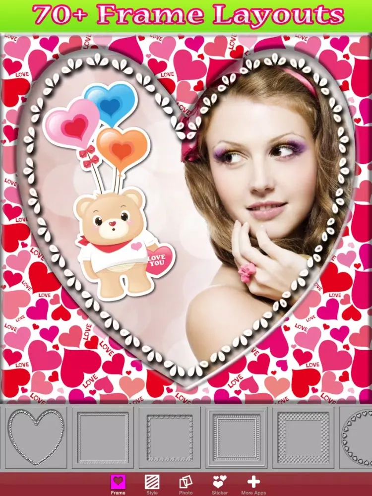 Amazing Photo Frames and Styles iPad  Ekran Görüntüleri
