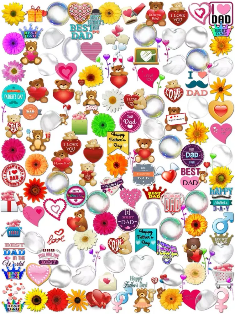 Happy Father’s Day Frames iPad  스크린샷