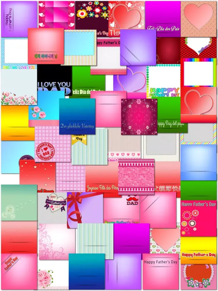 Happy Father’s Day Frames iPad  스크린샷