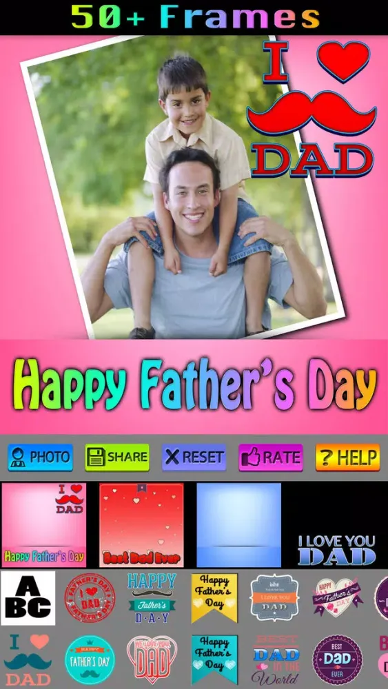 Happy Father’s Day Frames 스크린샷