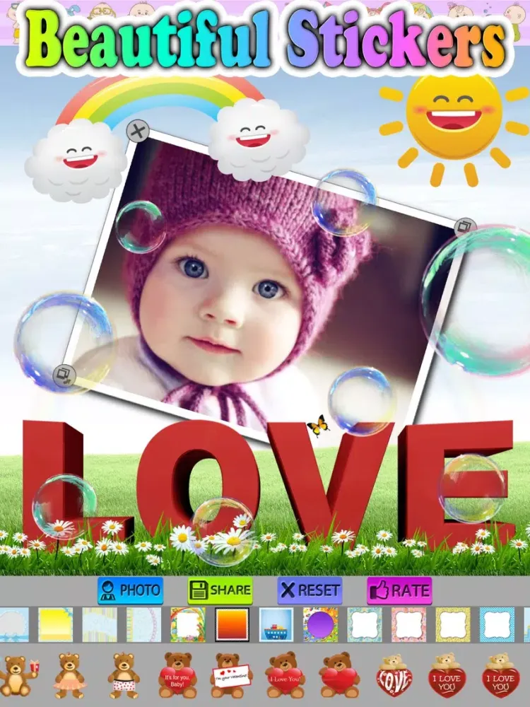 Baby Picture Frames iPad  স্ক্রিনশট