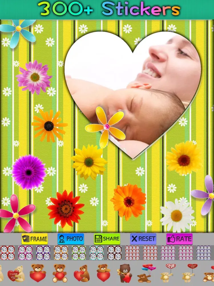 Ảnh chụp màn hình của Bling Photo Frames Pro iPad 