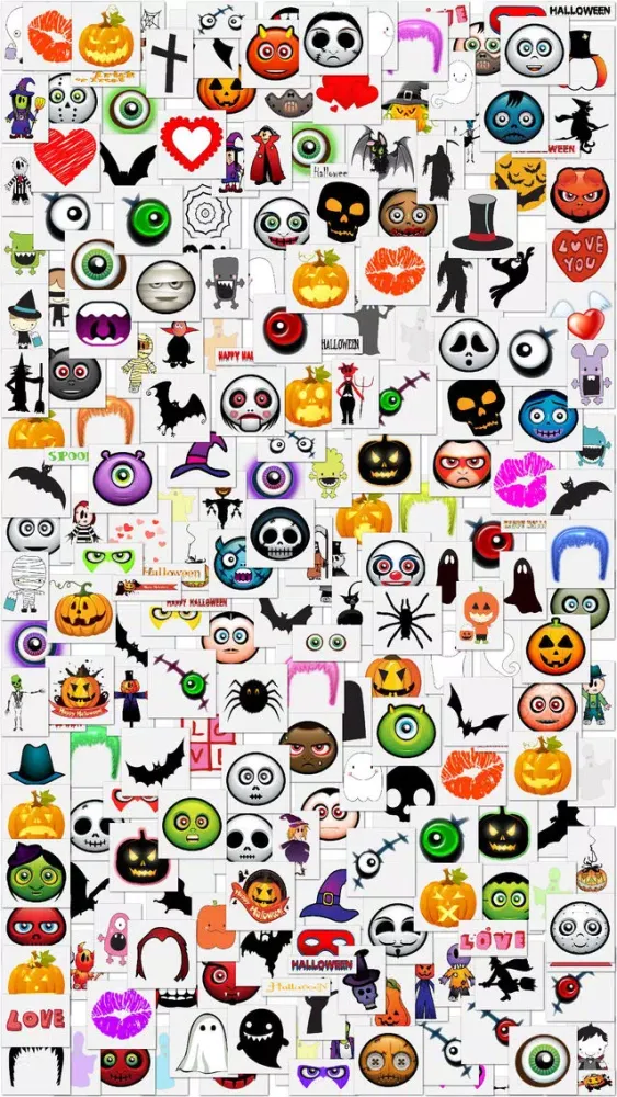Capturas de tela do Halloween Photo Frames and Stickers