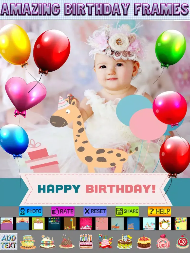 Zrzuty ekranu Happy Birthday Posters iPad 