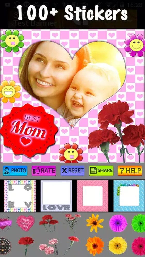 Capturas de tela do Photo Frames for Mother