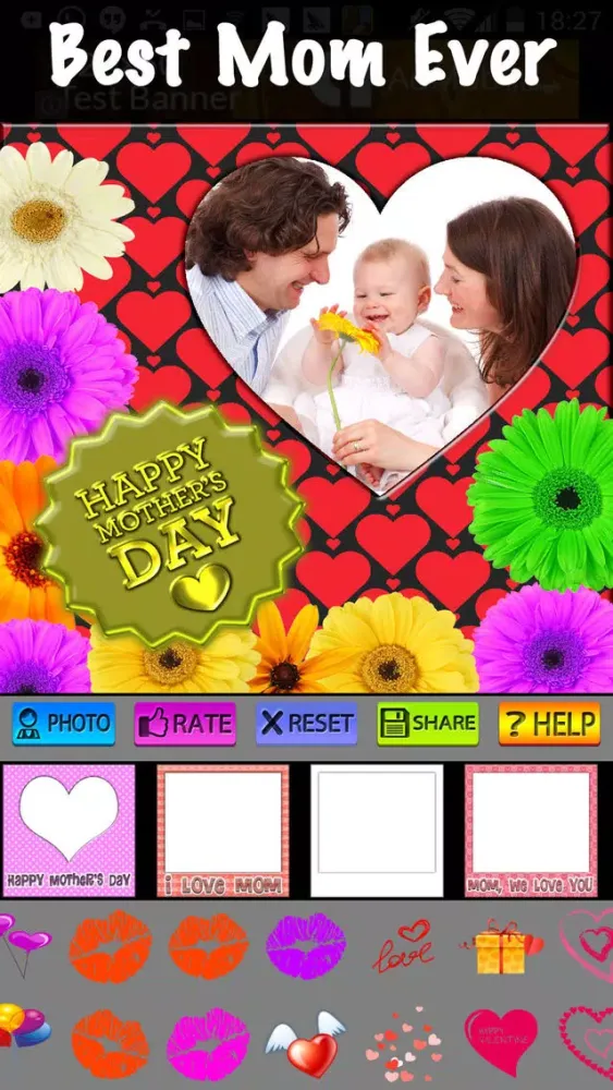 Capturas de tela do Photo Frames for Mother