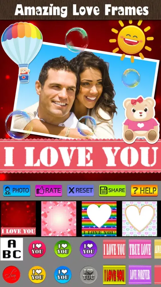 Скриншоты Love Frames and Labels