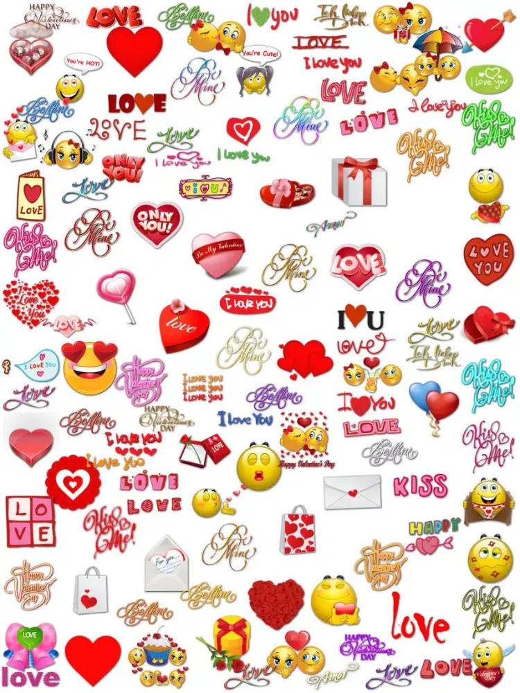 تصاویر Amazing Love Stickers for iMessage iPad 