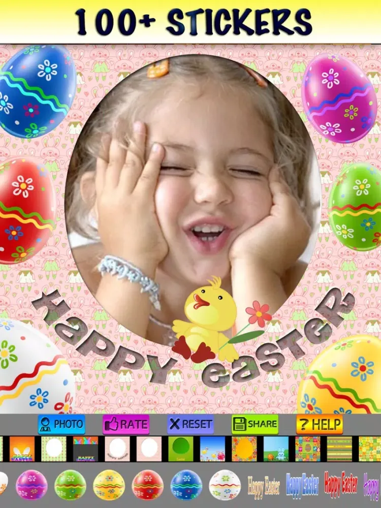 Easter Picture Frames iPad  Screenshots