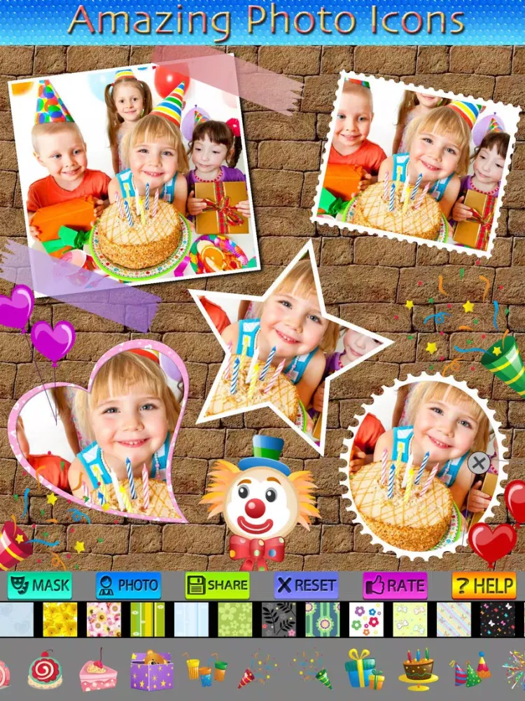 Sweet Photo Icons iPad 应用截图