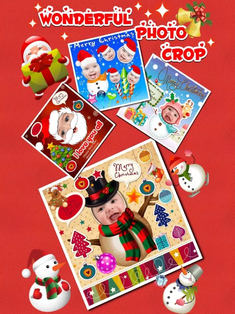 Скриншоты Christmas Photo Frames and Face Masks iPad 