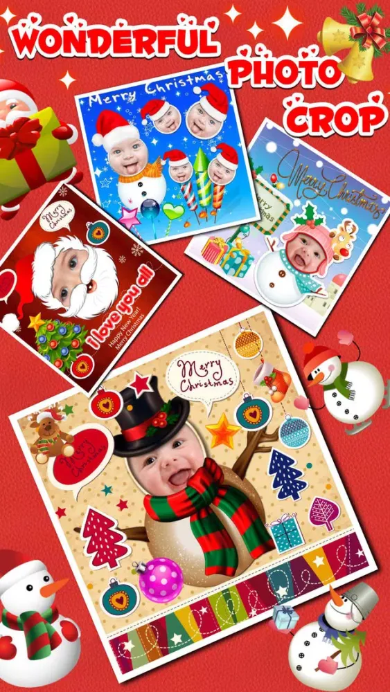 Скриншоты Christmas Photo Frames and Face Masks
