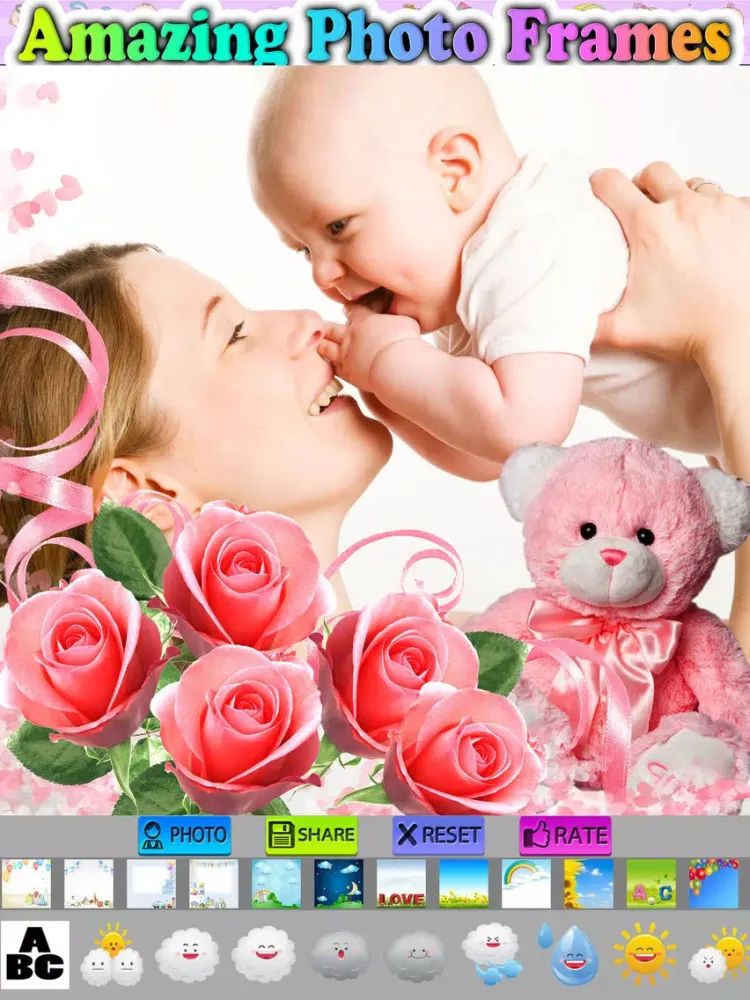 Baby Photo Frames HD iPad  Screenshots