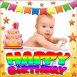 Birthday Photo Frames and Stickers