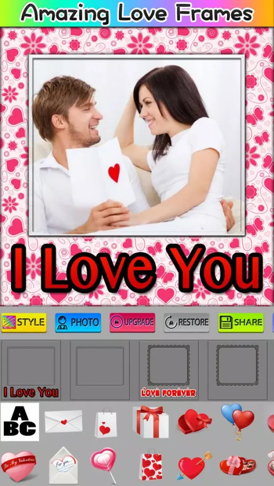 Love Photo Frame Styles Ekran Görüntüleri