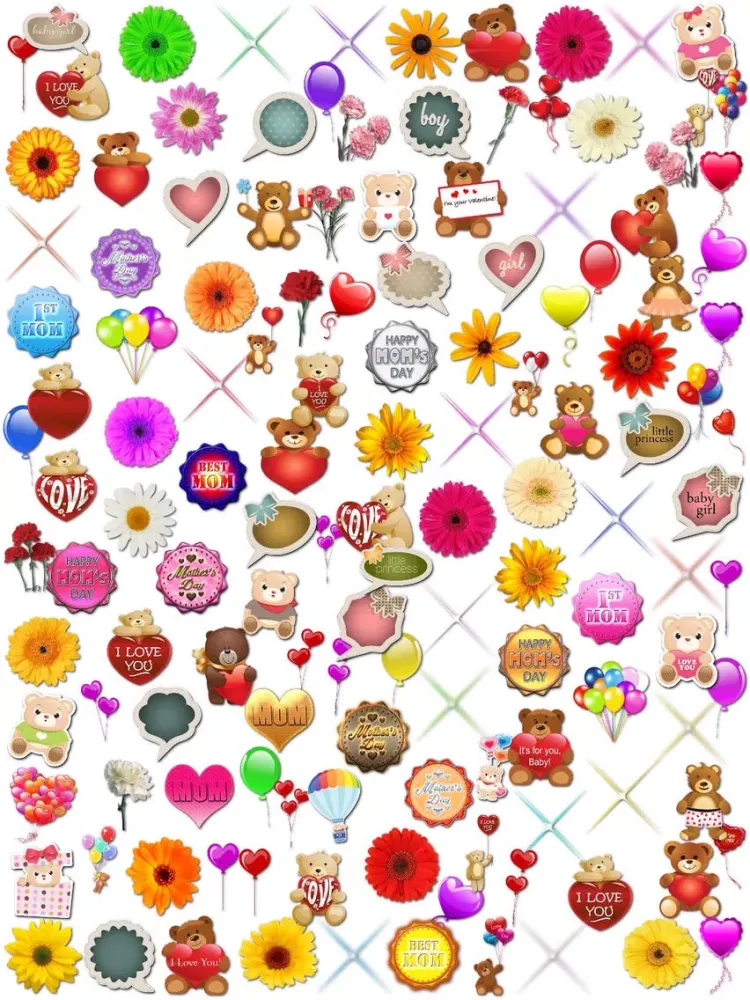 Mother's Day Frame & Sticker iPad  Screenshots