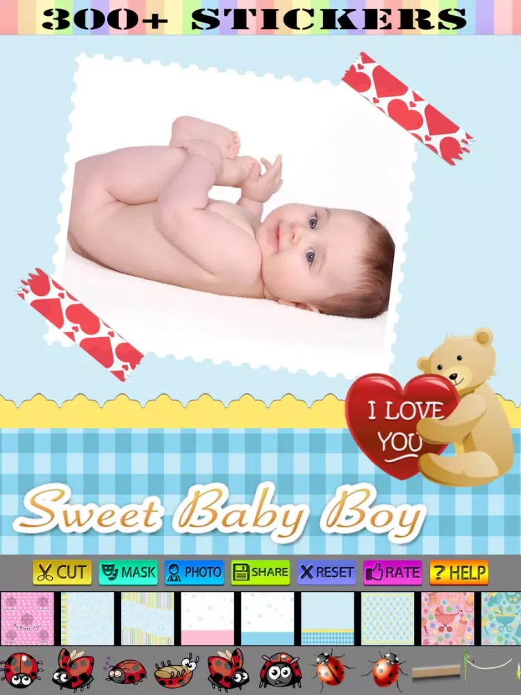 Скриншоты Baby Photo Collage iPad 