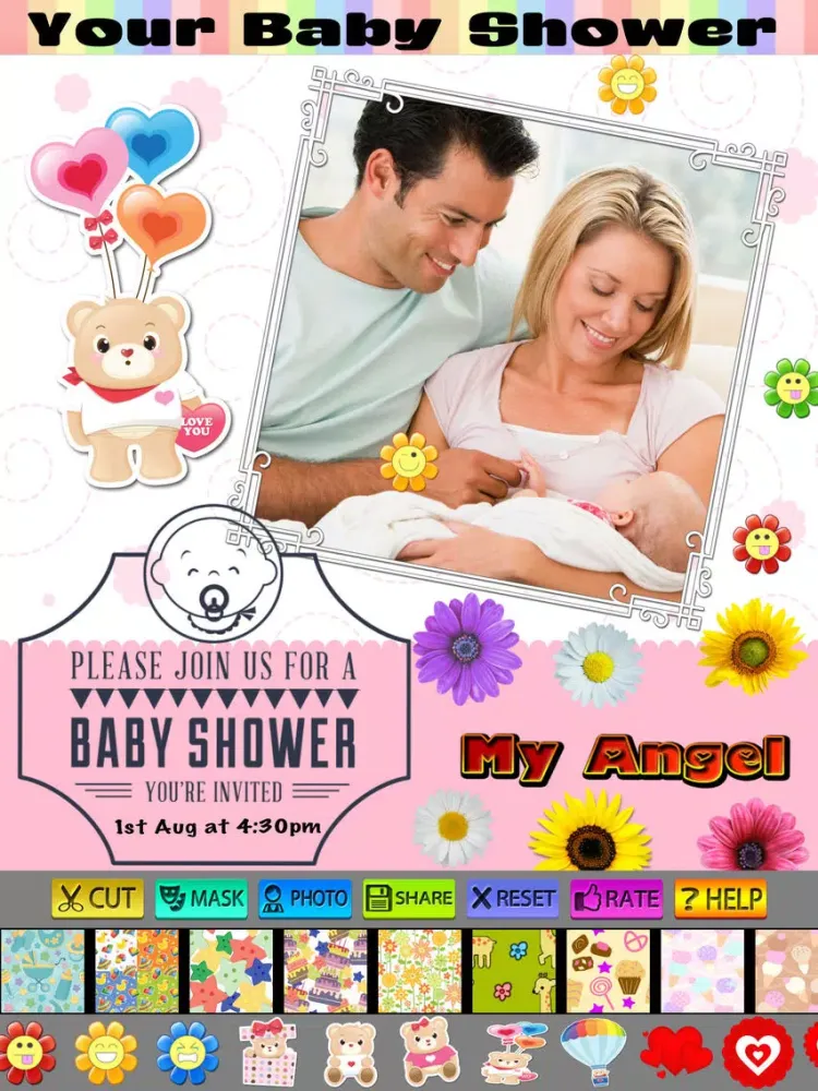 Скриншоты Baby Photo Collage iPad 