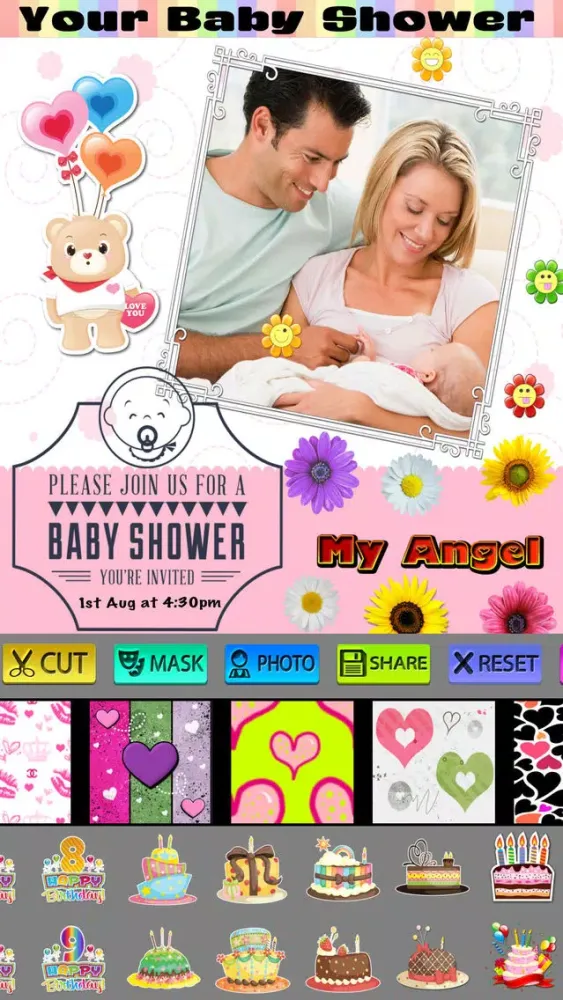 Скриншоты Baby Photo Collage