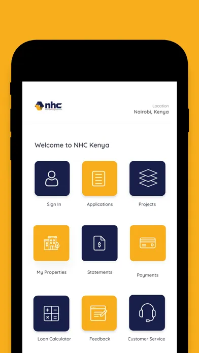 NHC Kenya スクリーンショット
