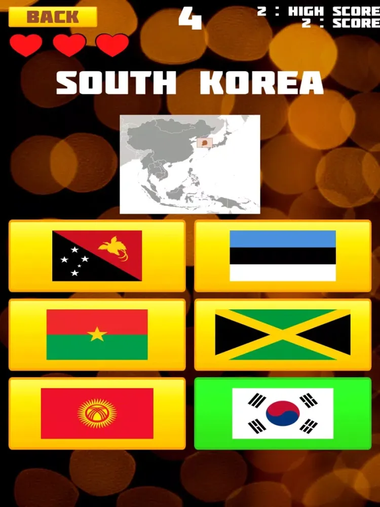 The Flags Quiz iPad  Screenshots