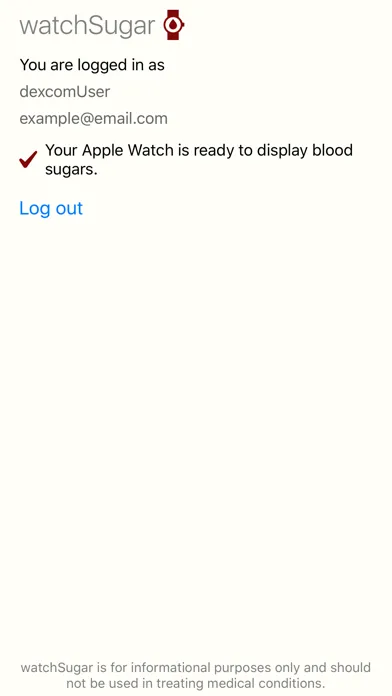 Zrzuty ekranu watchSugar
