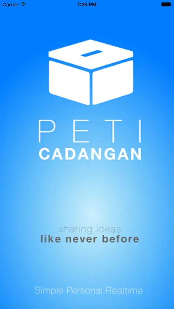 Capturas de tela do Peti Cadangan