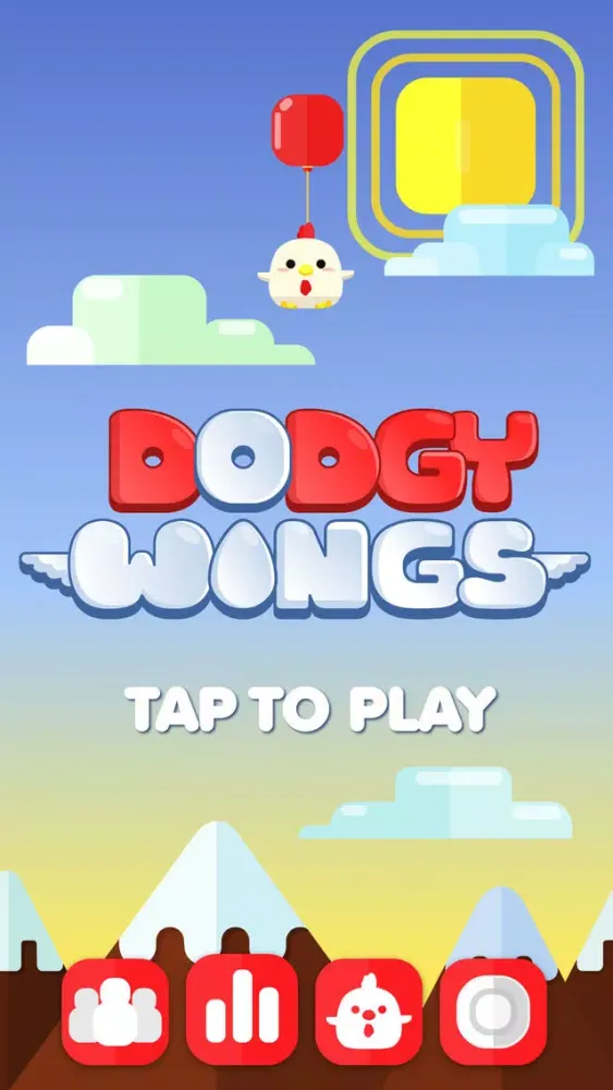 Dodgy Wings - Flap, Fly & Don’t Get Fried应用截图