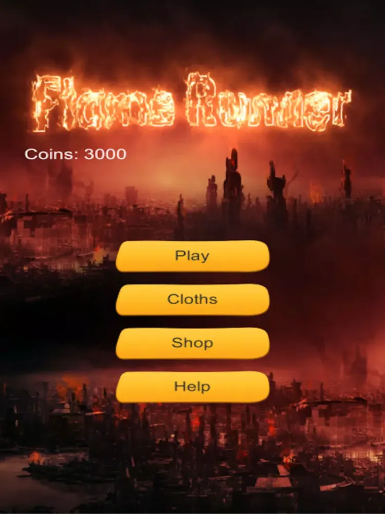 Flame-Runner iPad  スクリーンショット