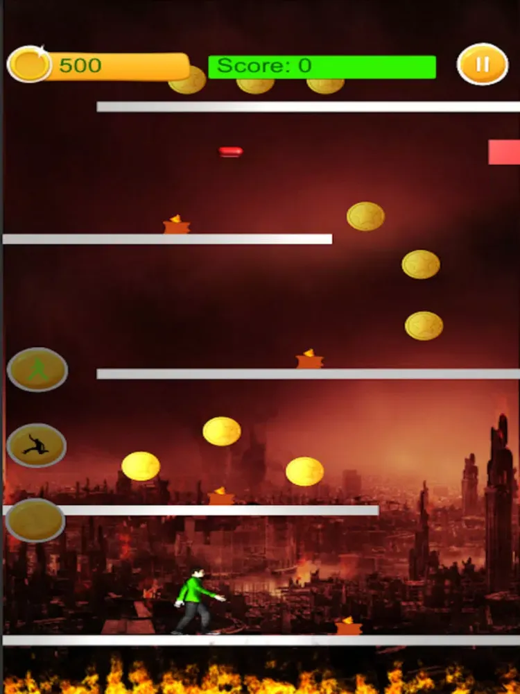 Flame-Runner iPad  スクリーンショット