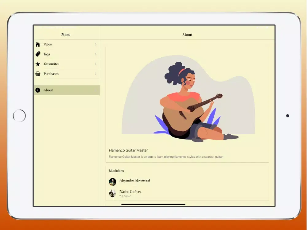 Скриншоты Flamenco Guitar Master iPad 